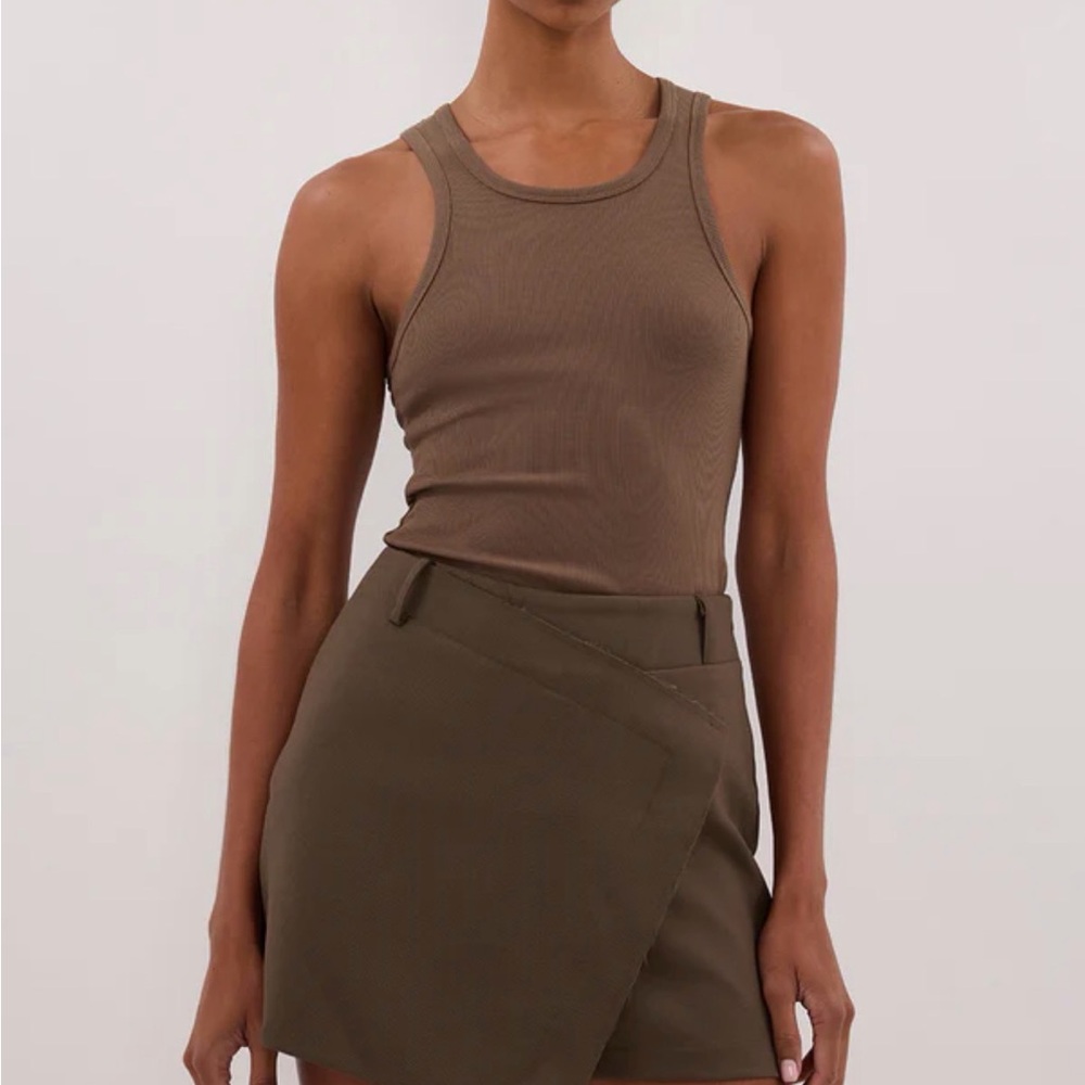 DISSH JULIE CLOVER TAILORED SKORT